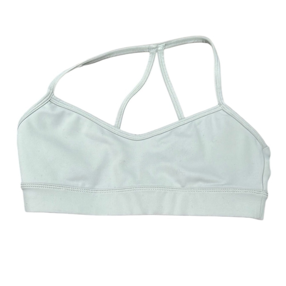 Elegant White Strappy Women's Bra
